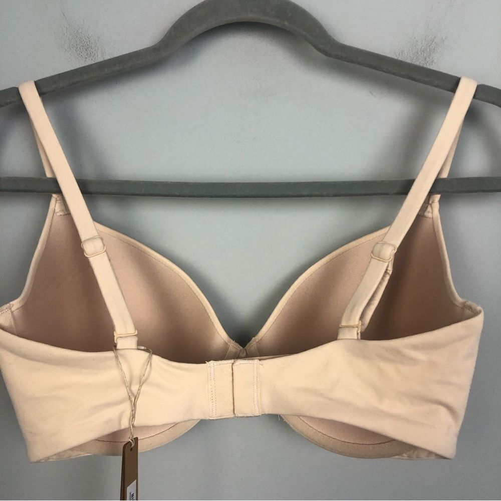 SKIMS | NEW Fits Everybody T-Shirt Bra in Sand Women’s Size 32DDD - Picture 7 of 9